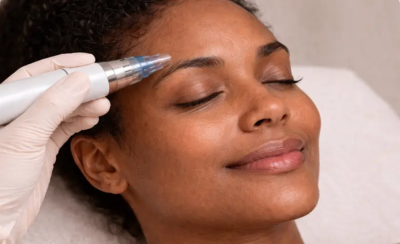 Microneedling Bournemouth refresh radiance package for skin rejuvenation